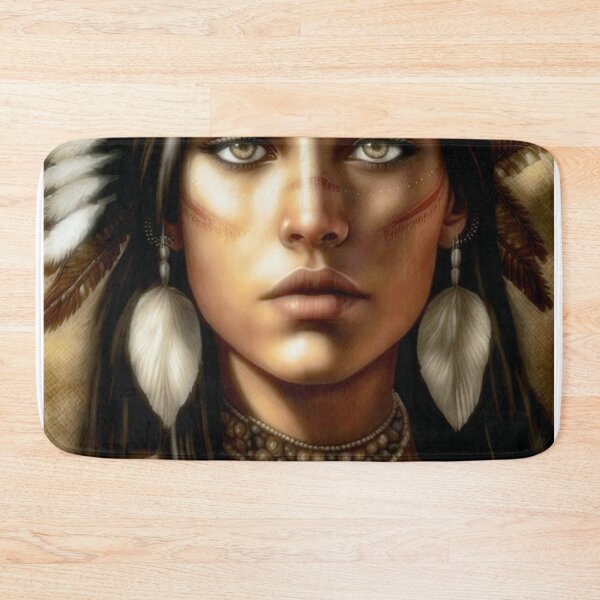 Item preview, Native Warrior Girl designed and sold by Ype de Lang.