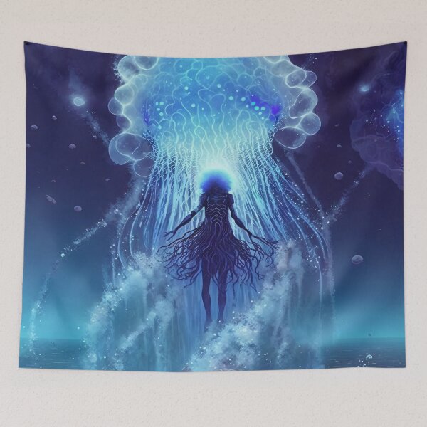 Item preview, Oversoul As A Jellyfish designed and sold by fairytailsaiart.