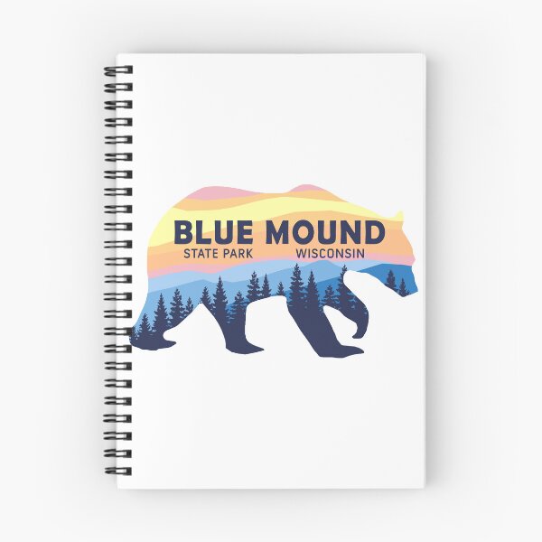Item preview, Blue Mound State Park Sunset Bear Logo designed and sold by VanyaKar.