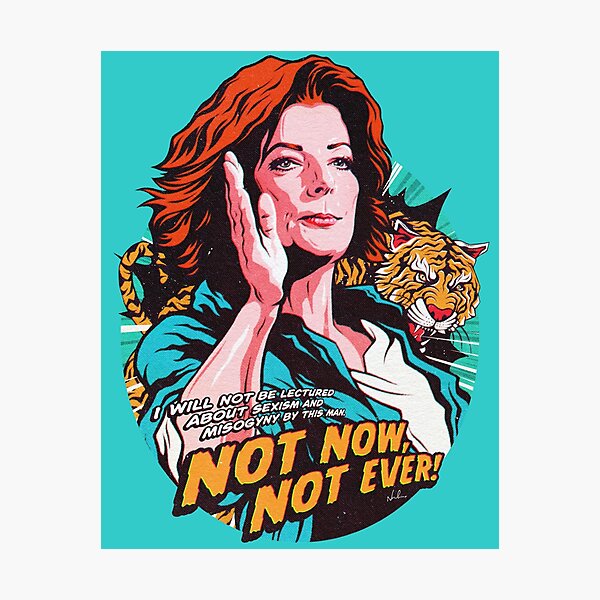 Item preview, Not Now, Not Ever designed and sold by nordacious.