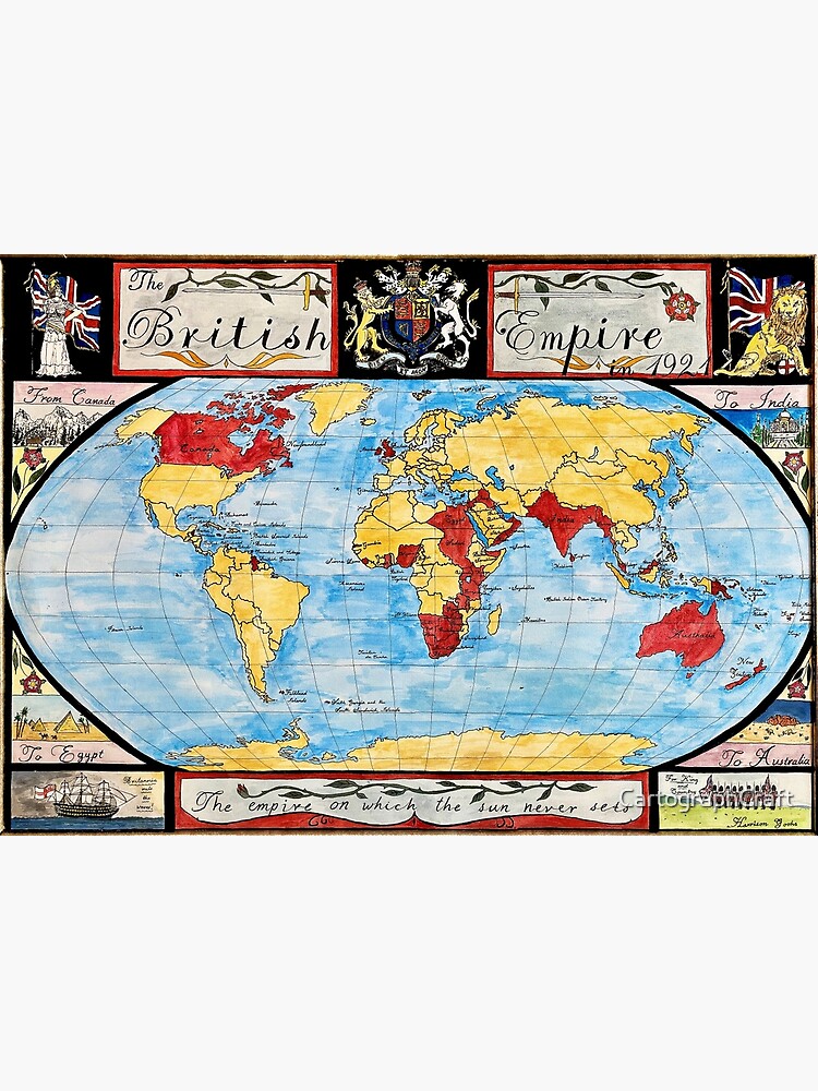 Amazon.co.jp: Hotdogger イギリス 地図 MAP ポスター 大型