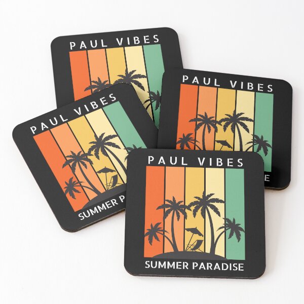 Item preview, PAUL NAME: PAUL VIBES SUMMER PARADISE DESIGN. designed and sold by AlexRelax.