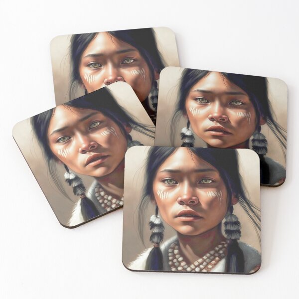 Item preview, Native Warrior Girl designed and sold by Ype de Lang.