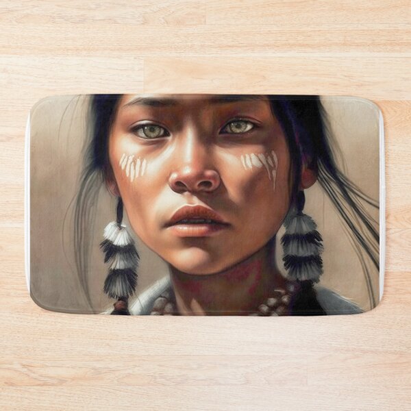Item preview, Native Warrior Girl designed and sold by Ype de Lang.
