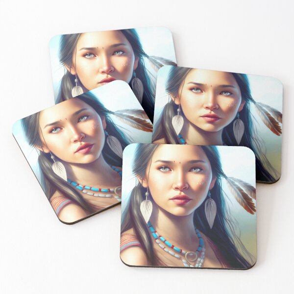 Item preview, Native Warrior Girl designed and sold by Ype de Lang.