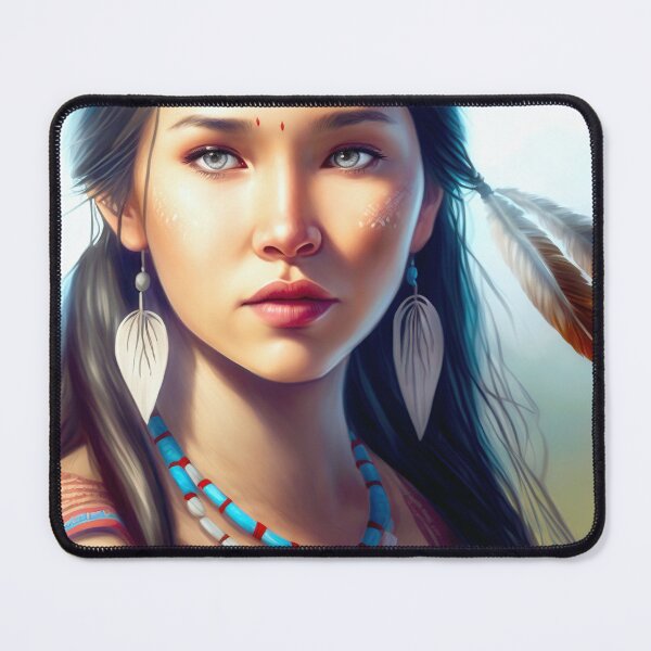 Item preview, Native Warrior Girl designed and sold by Ype de Lang.