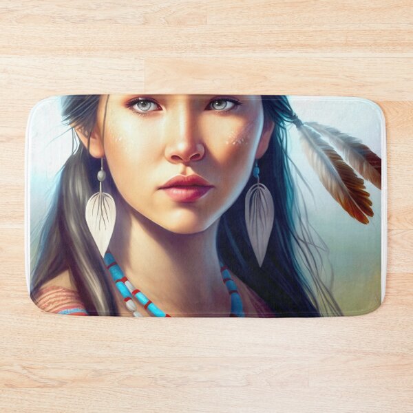 Item preview, Native Warrior Girl designed and sold by Ype de Lang.
