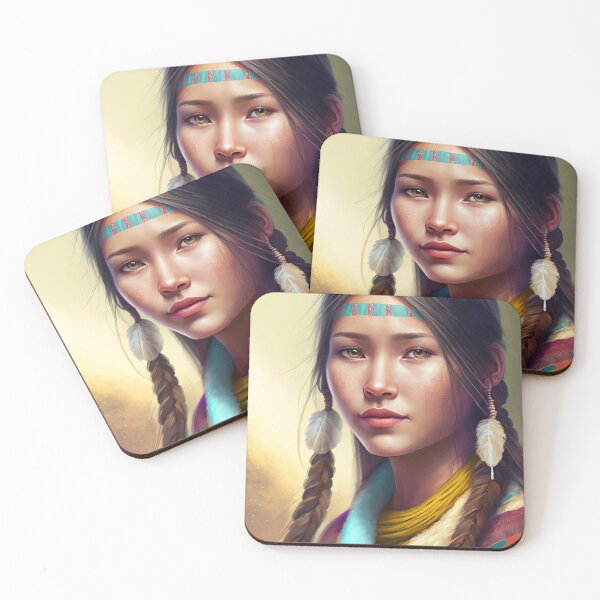 Item preview, Native Warrior Girl designed and sold by Ype de Lang.