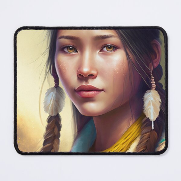 Item preview, Native Warrior Girl designed and sold by Ype de Lang.