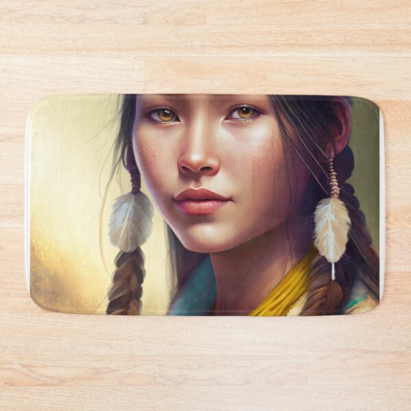 Item preview, Native Warrior Girl designed and sold by Ype de Lang.