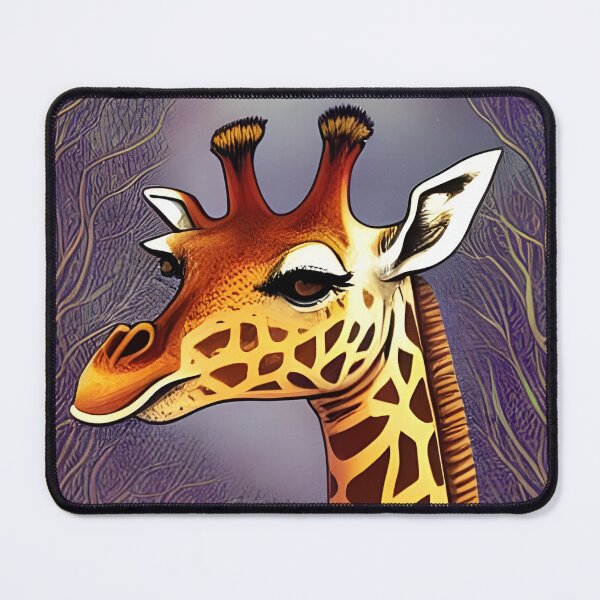 Item preview, Giraffe in Purple designed and sold by HabitableMoons.