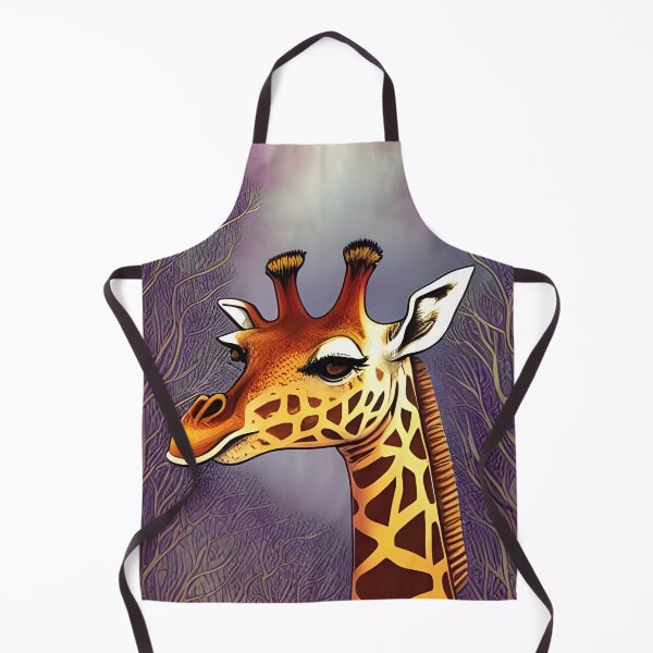 Item preview, Giraffe in Purple designed and sold by HabitableMoons.