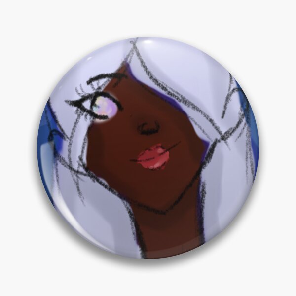 Item preview, Woman with Silver Hair Portrait - Anime designed and sold by jolabrese.