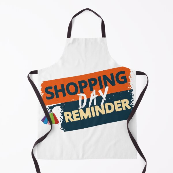 Item preview, Shopping Reminder day designed and sold by Freddy501 ⭐⭐⭐⭐⭐.