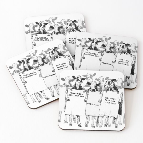 Item preview, Cow Protest  designed and sold by RiceDrawings.