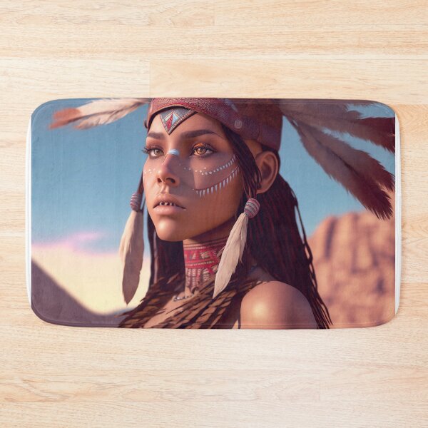 Item preview, Native Warrior Girl designed and sold by Ype de Lang.
