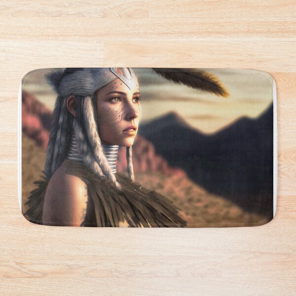 Item preview, Native Warrior Girl designed and sold by Ype de Lang.