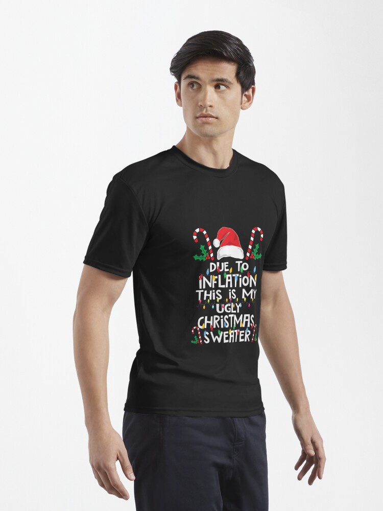 funny due to inflation ugly christmas sweaters for men women