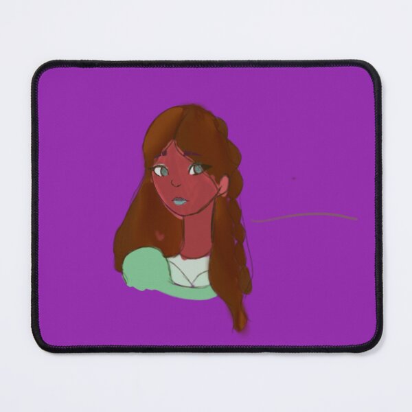 Item preview, Woman with Brown Hair and Green Eyes Portrait - Anime designed and sold by jolabrese.