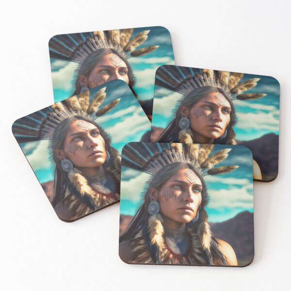 Item preview, Native Warrior Girl designed and sold by Ype de Lang.