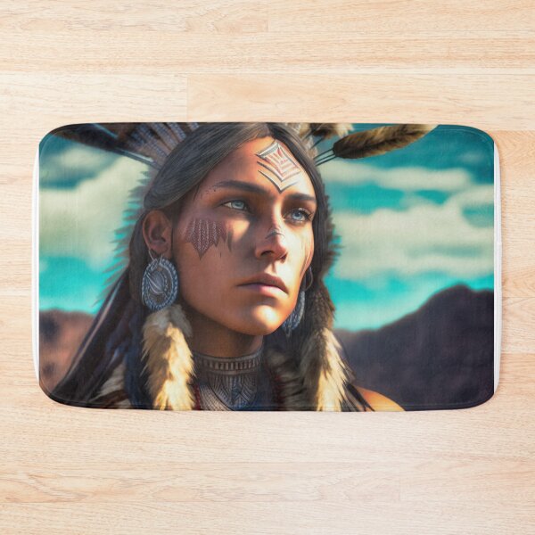 Item preview, Native Warrior Girl designed and sold by Ype de Lang.
