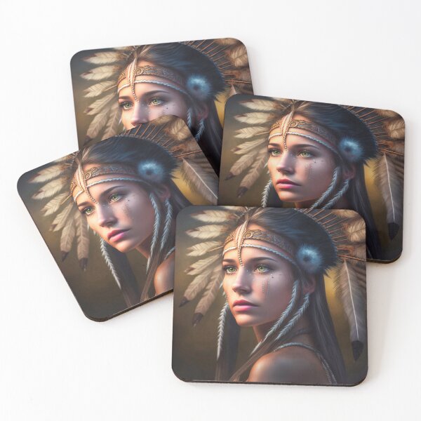 Item preview, Native Warrior Girl designed and sold by Ype de Lang.