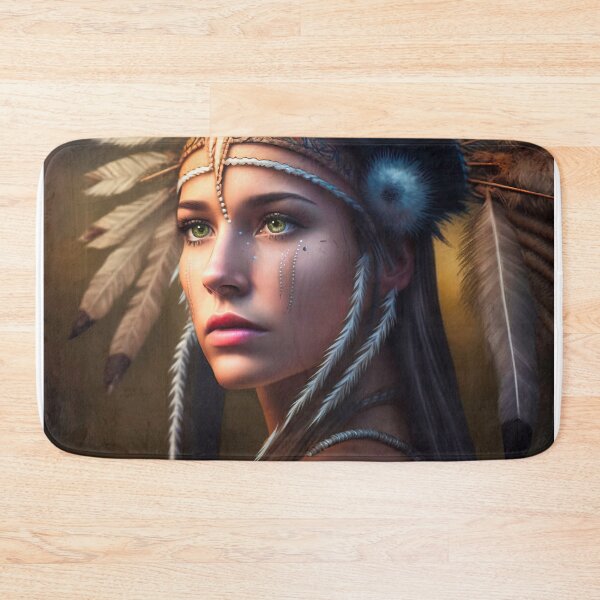 Item preview, Native Warrior Girl designed and sold by Ype de Lang.