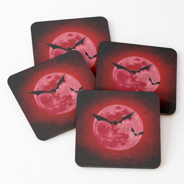 Item preview, Blood Moon with bats designed and sold by MarMar2004.
