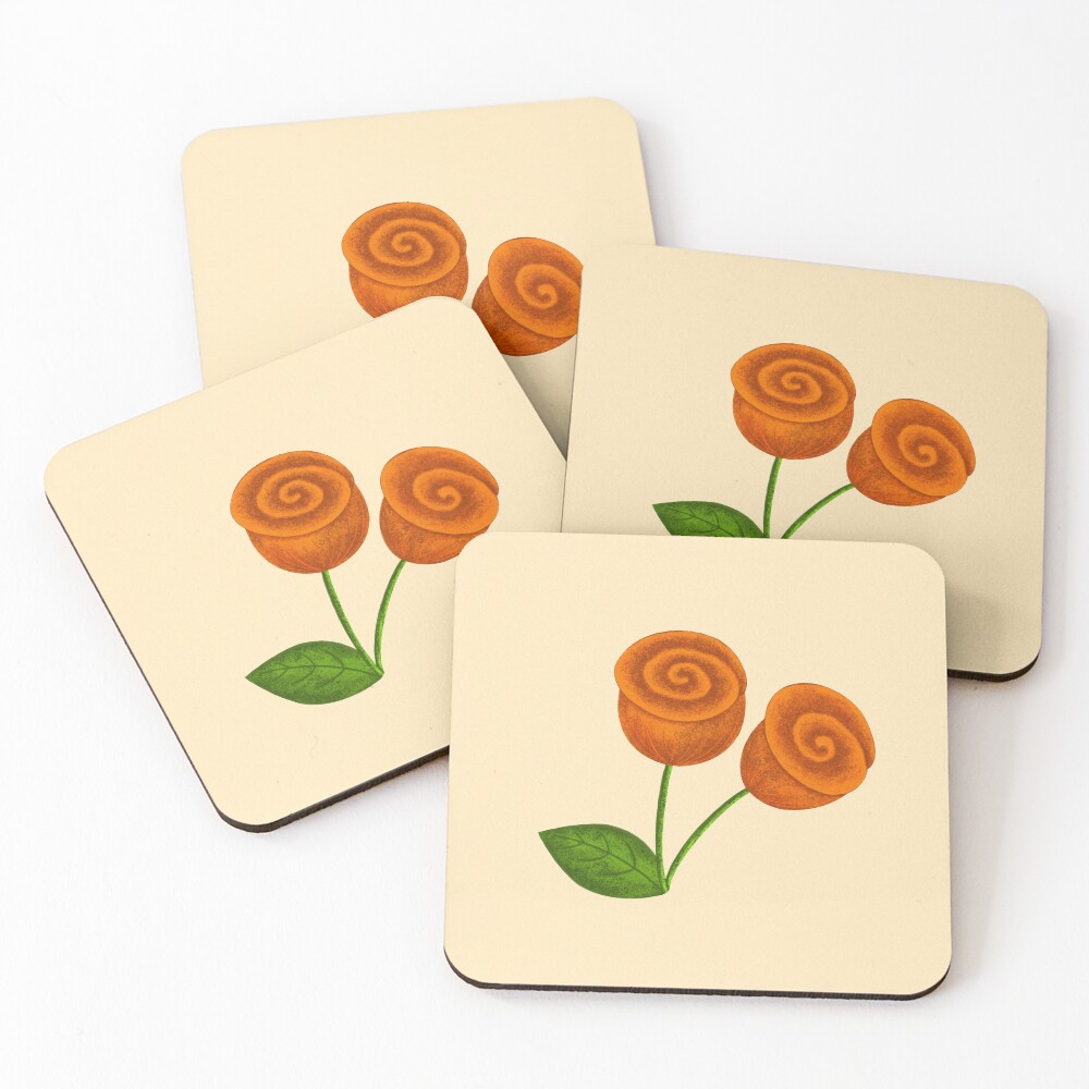 Item preview, Coasters (Set of 4) designed and sold by RathiDesigns.