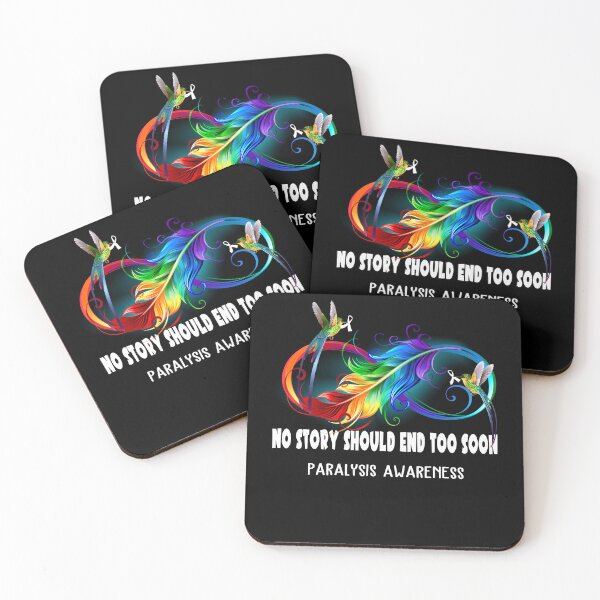 Item preview, Paralysis Awareness - NO STORY SHOULD END TOO SOON designed and sold by Jennpak.