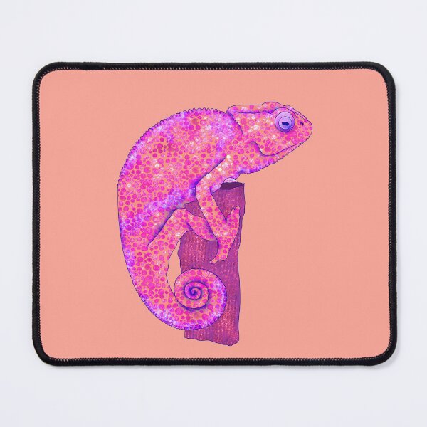 Item preview, Colorful Chameleon Love - Pink Lizard designed and sold by LaRoach Digital Arts.