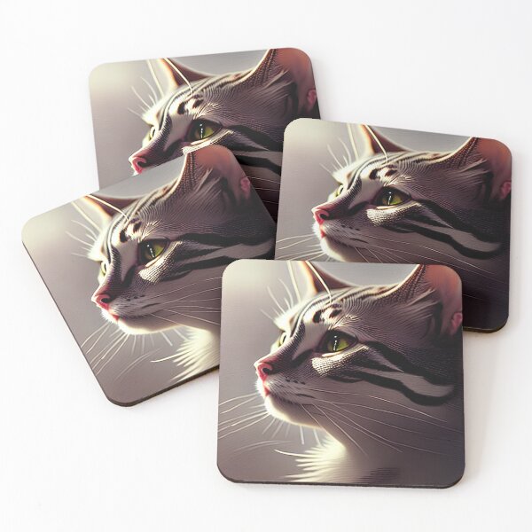 Item preview, Cat looking at the horizon designed and sold by LandAiBubble.