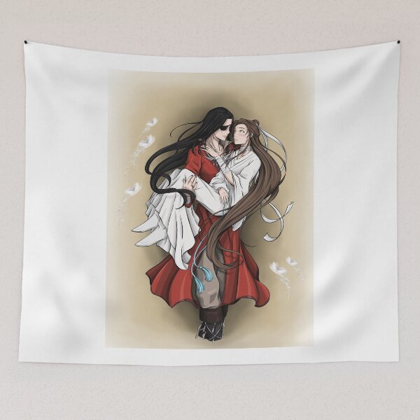 Item preview, Heaven Offical's Blessing Fanart (Hua Cheng and Xie Lian) designed and sold by Official Legacy and Dameni Fan Art.