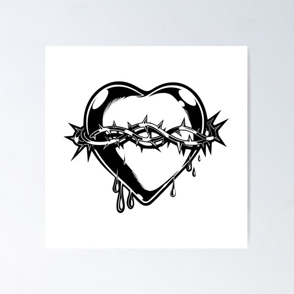 Item preview, Barbwire heart designed and sold by maisy69.