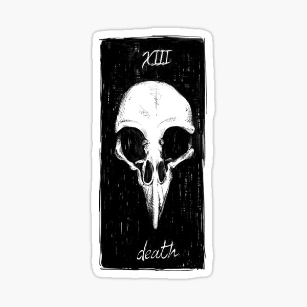 the-death-card-sticker-for-sale-by-the-space-corgi-redbubble