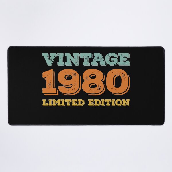 Item preview, VINTAGE 1980 LIMITED EDITION DISTRESSED RETRO BIRTHDAY GIFT IDEA designed and sold by Kipcio.
