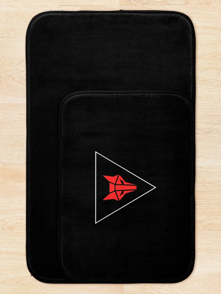 Thumbnail 5 of 6, Bath Mat, Red Rising designed and sold by Game911.