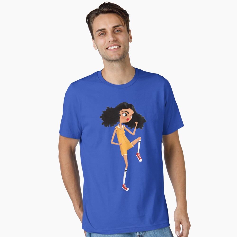 Vista previa del artículo con la obra «Camiseta esencial», diseñado y vendido por agrapedesign.