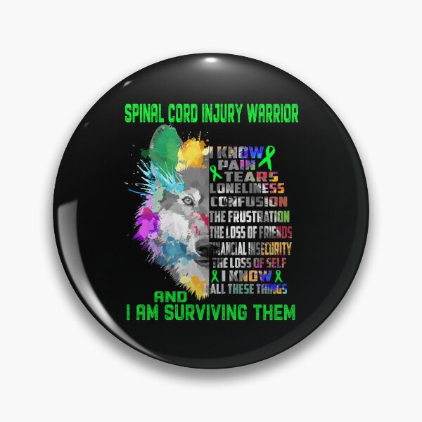 Item preview, Spinal Cord Injury Warrior - I Know All These Things and I Am Surviving Them designed and sold by CansellBar.