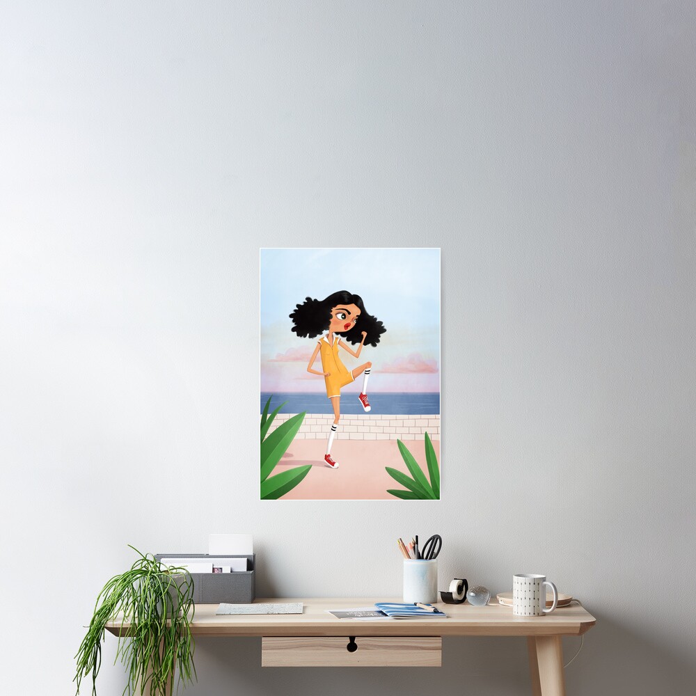 Vista previa del artículo con la obra «Póster», diseñado y vendido por agrapedesign.