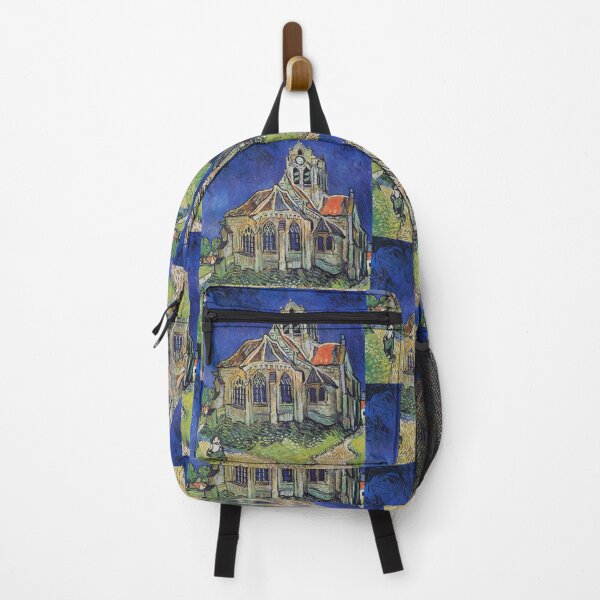 Item preview, Vincent van Gogh's The Church at Auvers (1890) famous painting. designed and sold by hottest-tees.