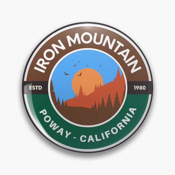 Item preview, Iron Mountain - Poway California designed and sold by MtWoodsonSales.
