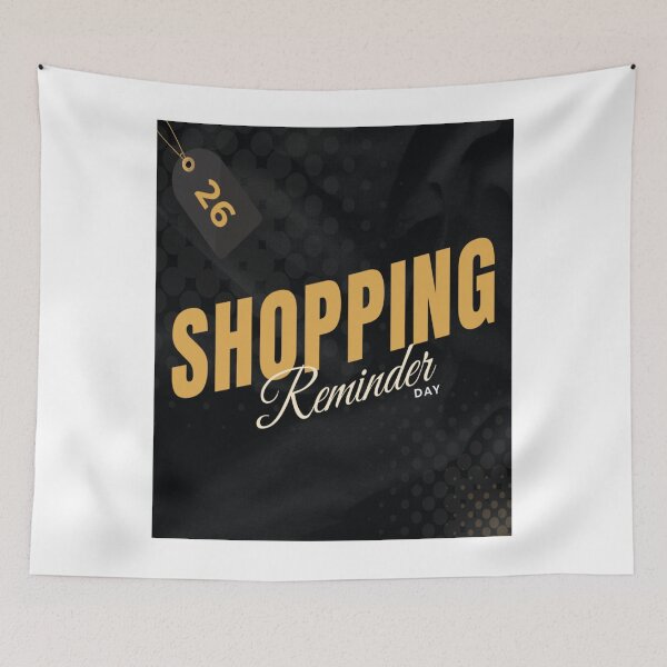 Item preview, 26 Shopping Reminder day designed and sold by Freddy501  ⭐⭐⭐⭐⭐.