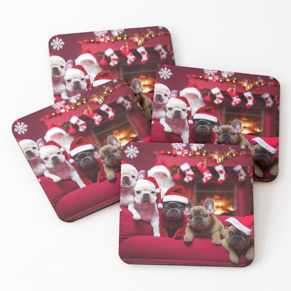 Item preview, CHRISTMAS DOGS: French Bulldogs special Christmas edition designed and sold by Arthoughts.