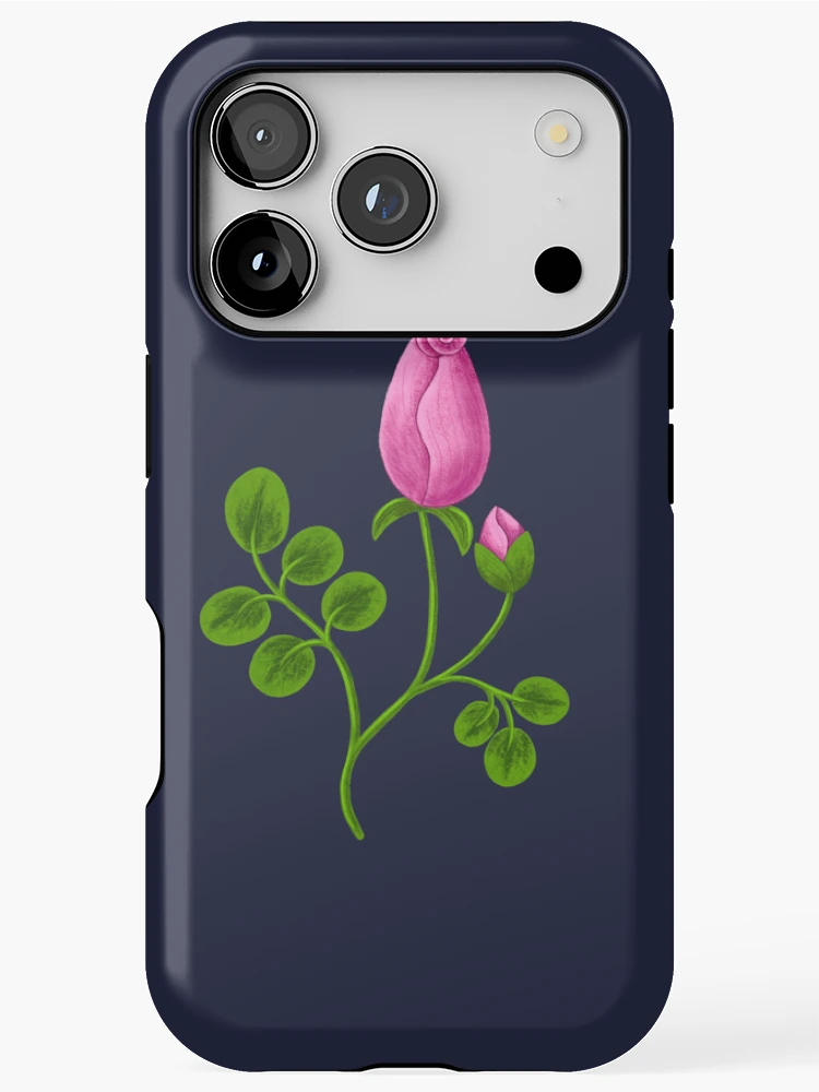Thumbnail 1 of 4, iPhone Case, Cozy Rose designed and sold by RathiDesigns.