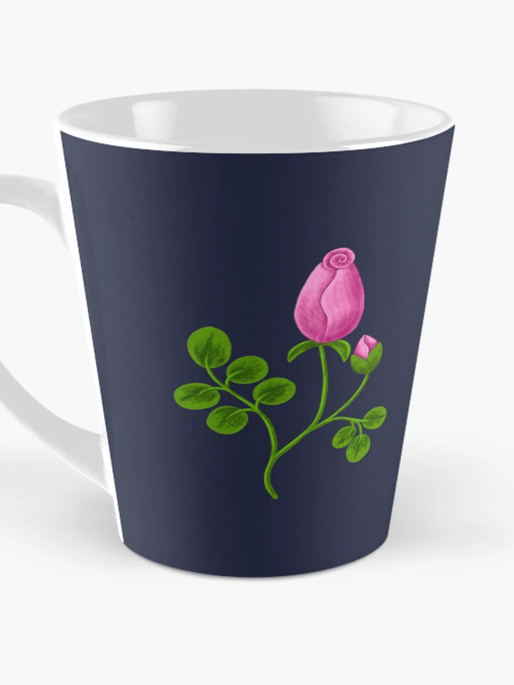 Thumbnail 3 of 4, Coffee Mug, Cozy Rose designed and sold by RathiDesigns.