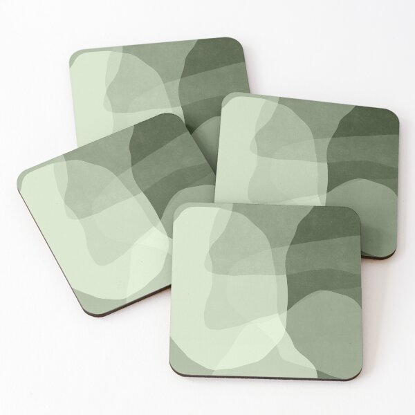 Item preview, Green boho simple abstract shapes designed and sold by Miss-Belle.
