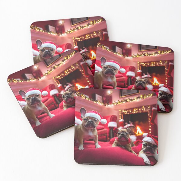 Item preview, CHRISTMAS DOGS: French Bulldogs special Christmas edition designed and sold by Arthoughts.