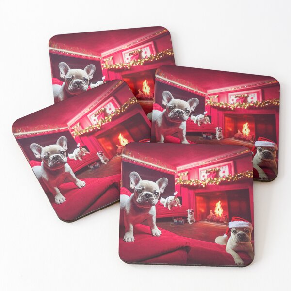 Item preview, CHRISTMAS DOGS: French Bulldogs special Christmas edition designed and sold by Arthoughts.