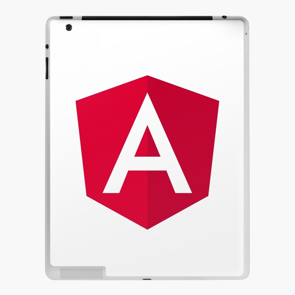 New Angular 5 Logo Js Javascript Developer Ipad Case Skin By Vladocar Redbubble